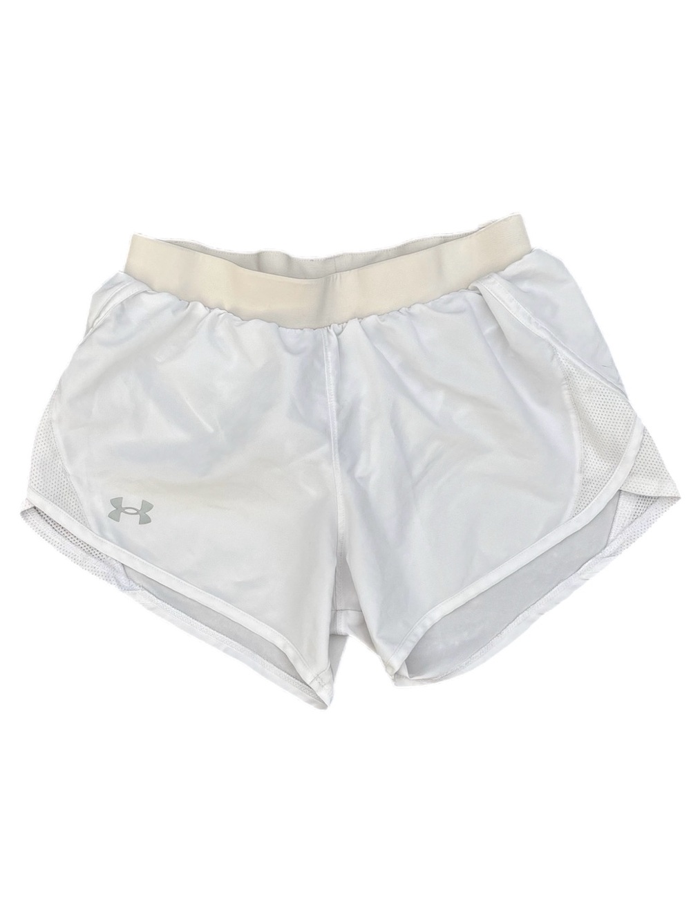Under Armour | White Track Shorts
